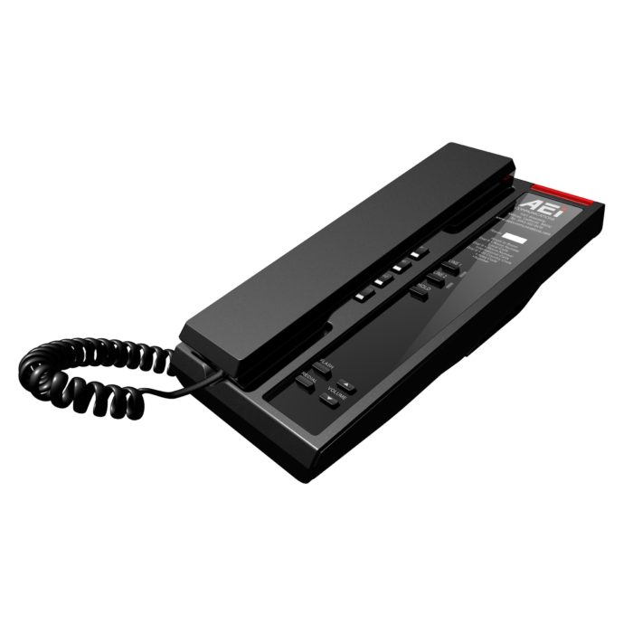 Slim Dual-Line Analog Corded Telephone – ALN-5200